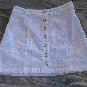 Corduroy skirt